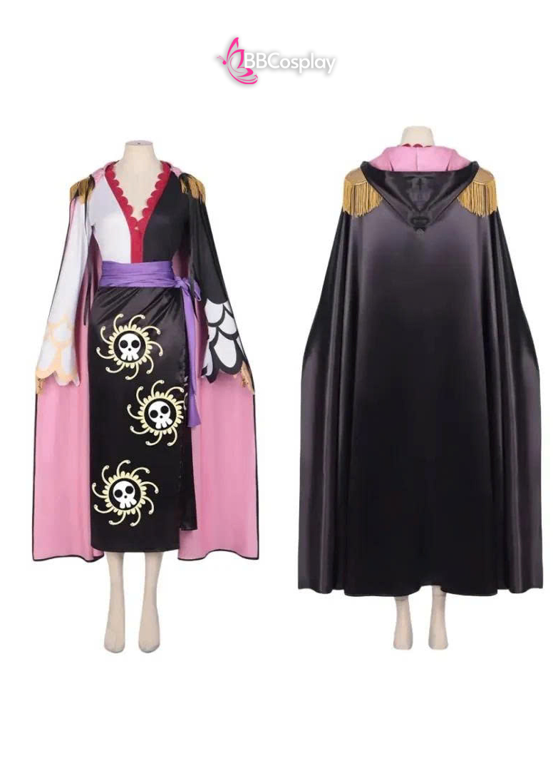 Trang Phục Cosplay Boa Hancock Màu Đen - One Piece
