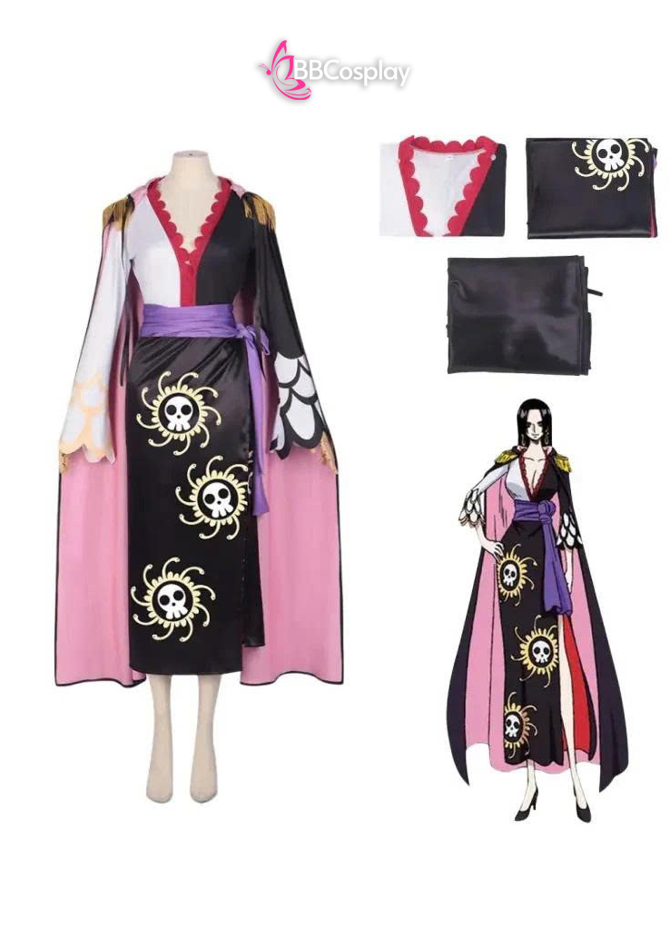 Trang Phục Cosplay Boa Hancock Màu Đen - One Piece