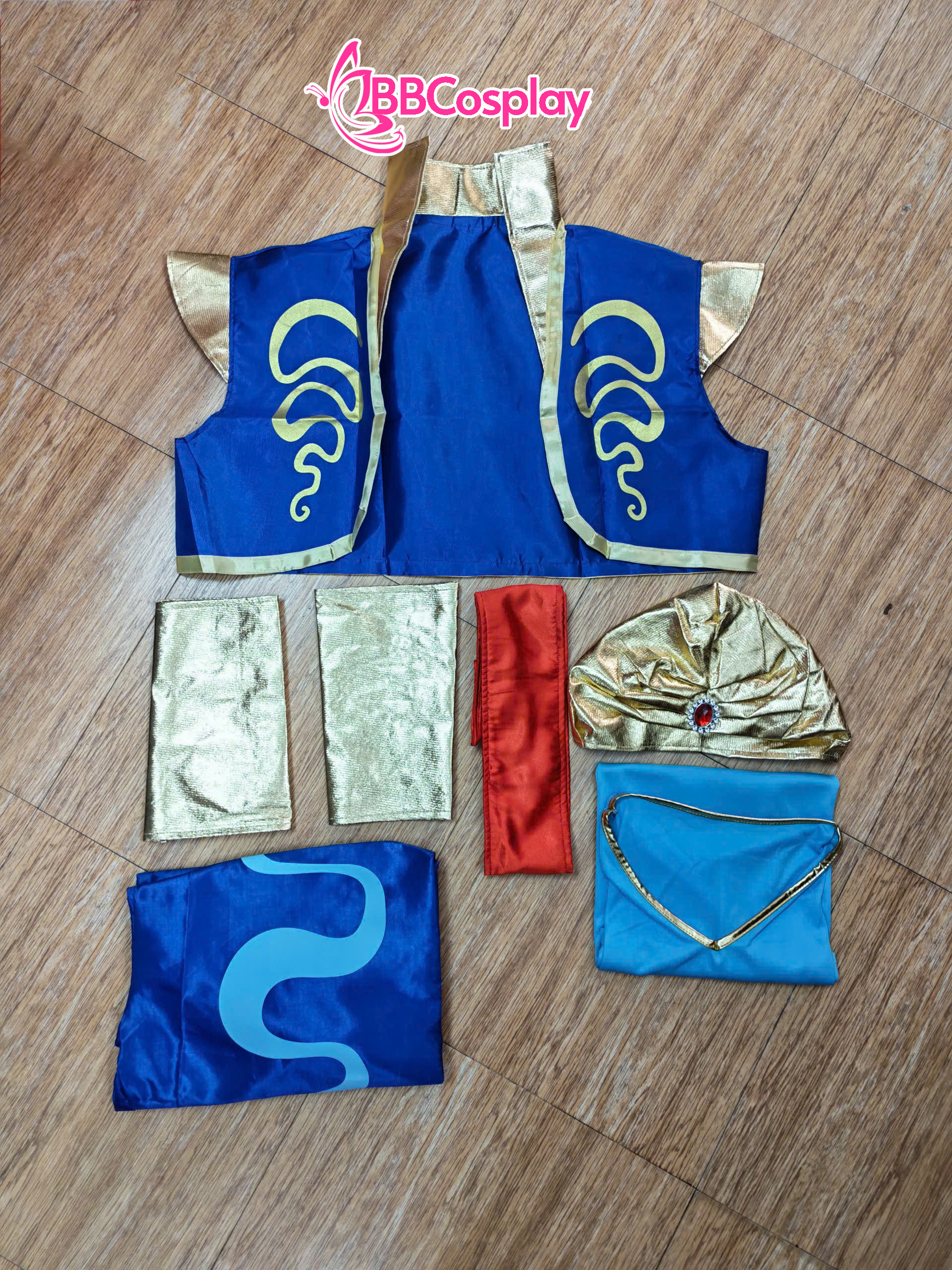 Trang Phục Cosplay Thần Đèn- ALADIN