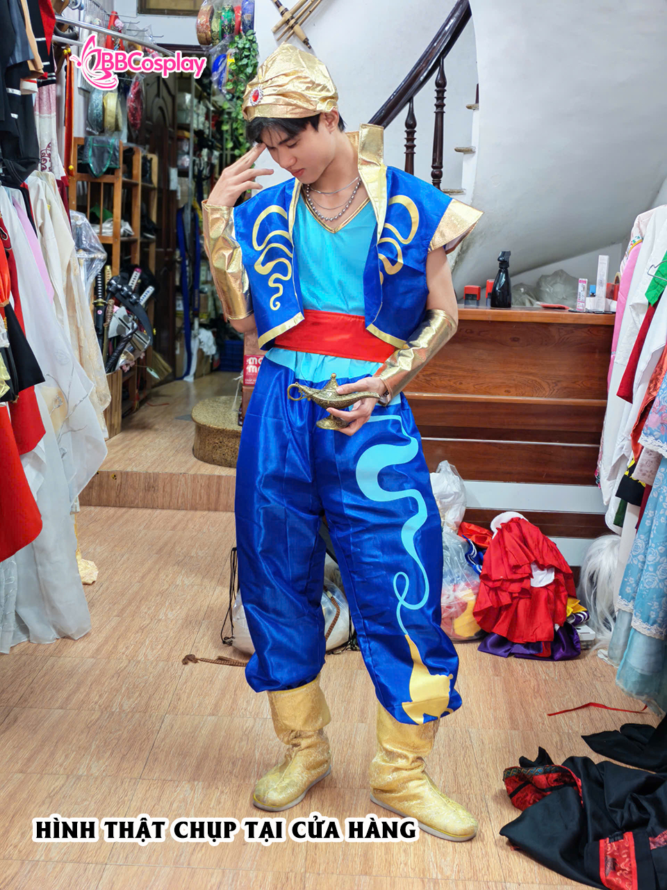 Trang Phục Cosplay Thần Đèn- ALADIN