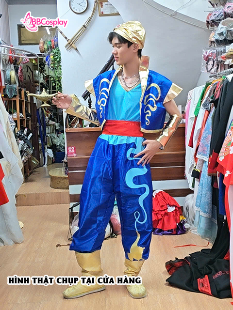 Trang Phục Cosplay Thần Đèn- ALADIN