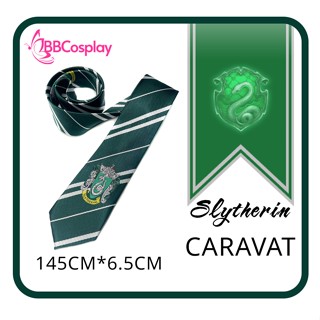 Set Trang Phục Và Phụ Kiện Harry Potter - Nhà Slytherin - Màu Xanh Lá