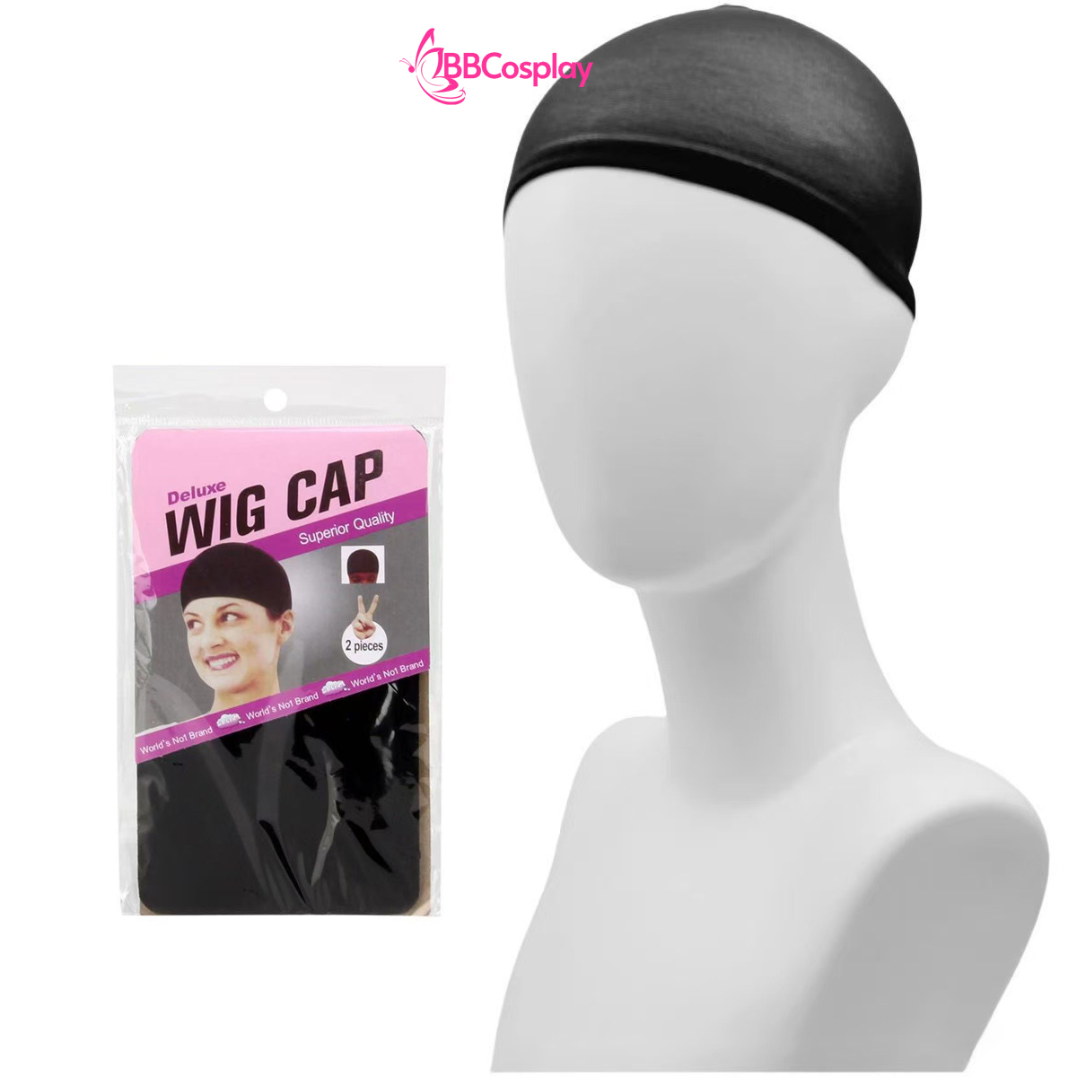 Lười Trùm Tóc Màu Đen - Wigcap Duluxe