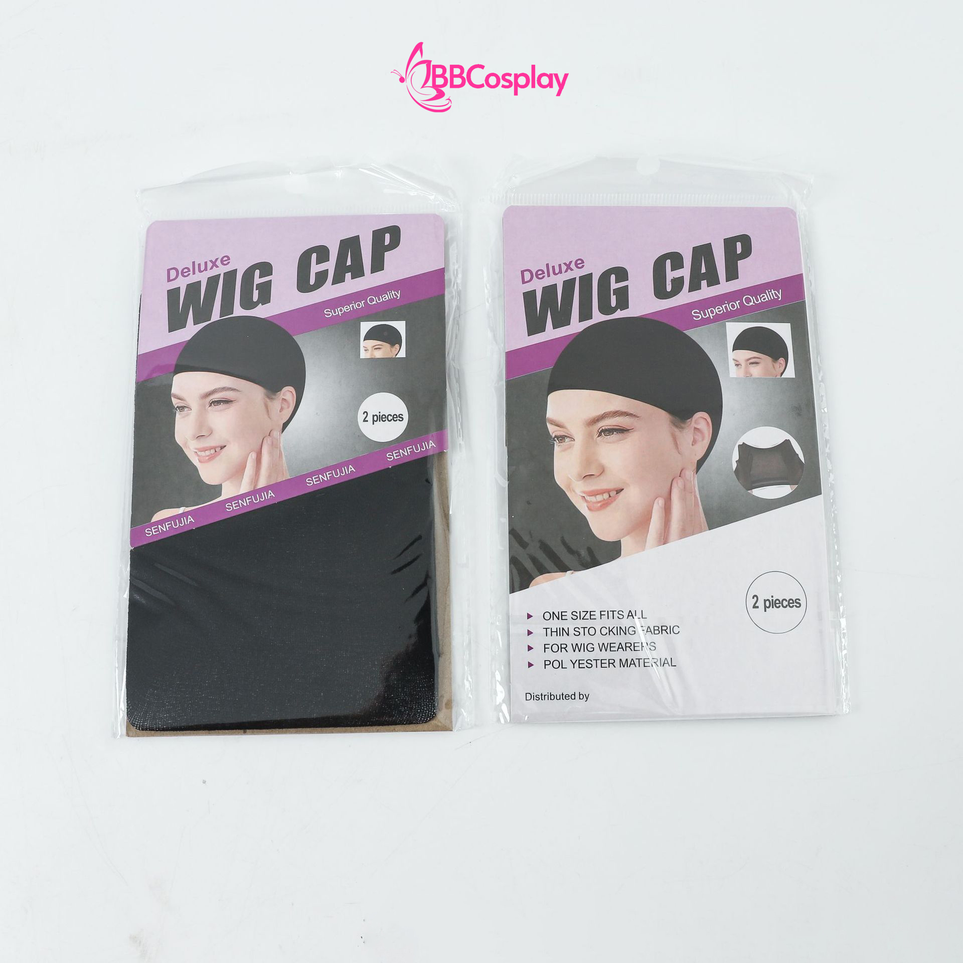 Lười Trùm Tóc Màu Nâu - Wigcap Duluxe