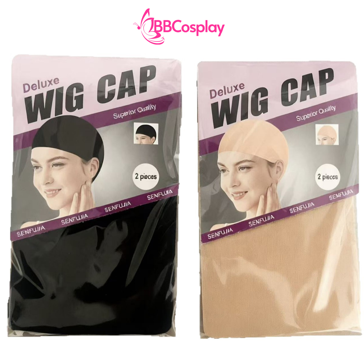 Lười Trùm Tóc Màu Nâu - Wigcap Duluxe
