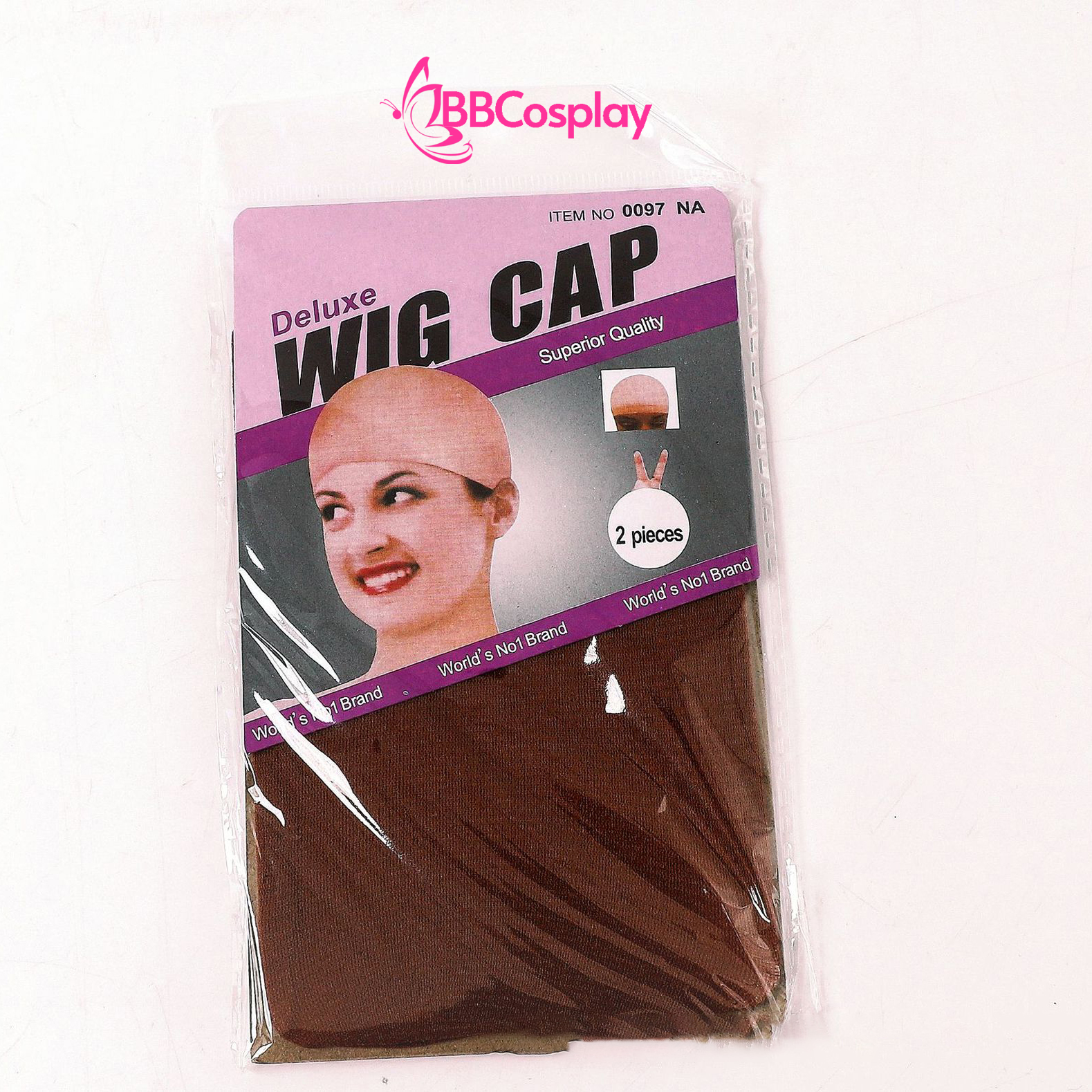 Lười Trùm Tóc Màu Nâu - Wigcap Duluxe