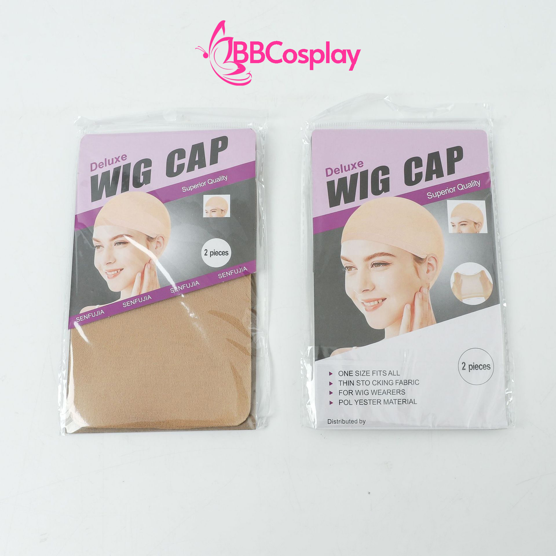 Lười Trùm Tóc Màu Nâu - Wigcap Duluxe