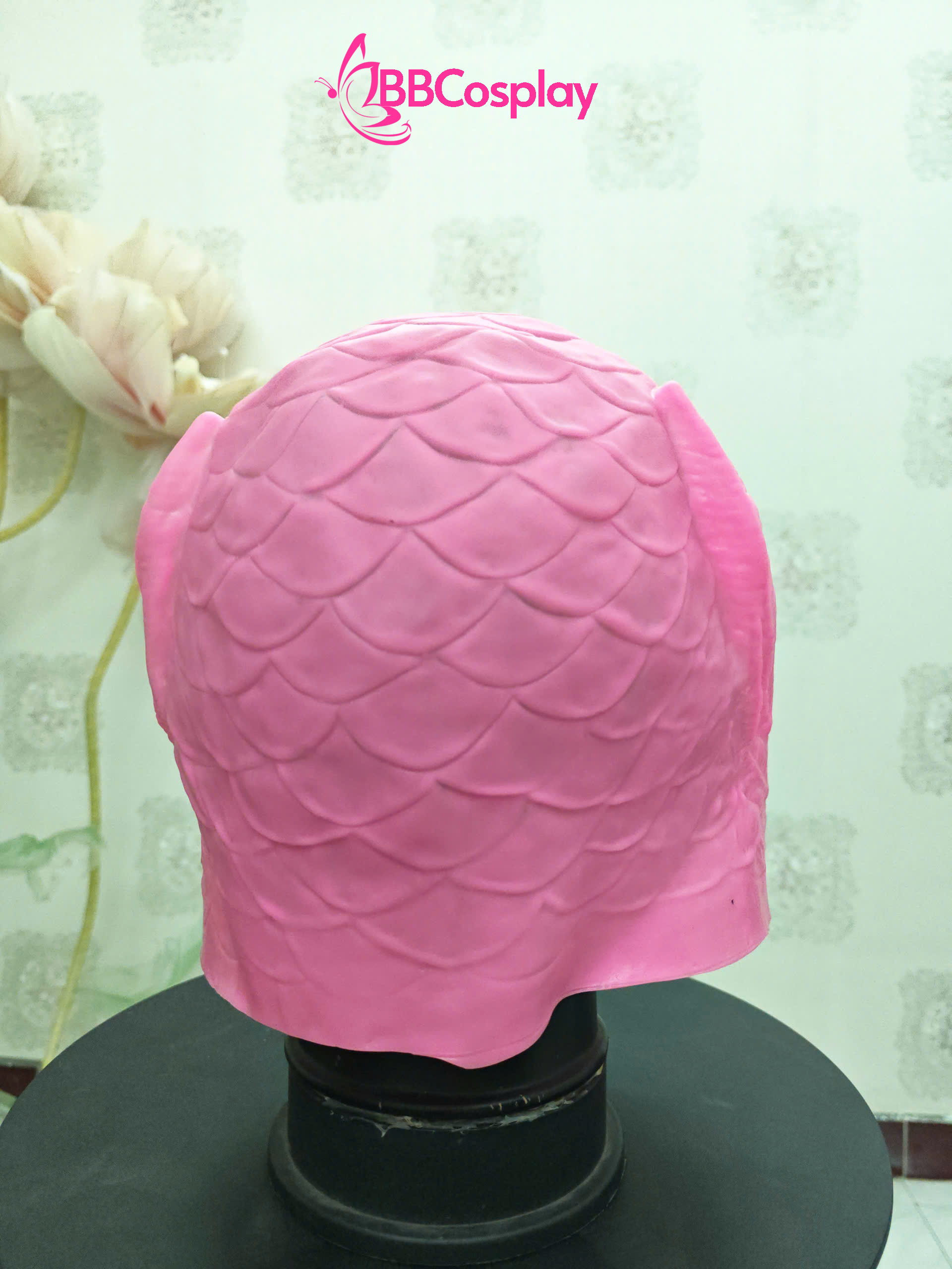 Mặt Nạ Cá Silicon - Mặt Nạ Cá Hồng Môi Đỏ