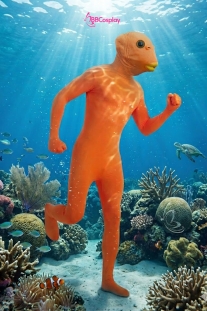 Trang Phục Người Cá - Màu Cam