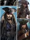 Nón Cướp Biển Kèm Tóc Giả Phong Cách Jack Sparrow