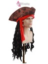 Nón Cướp Biển Kèm Tóc Giả Phong Cách Jack Sparrow