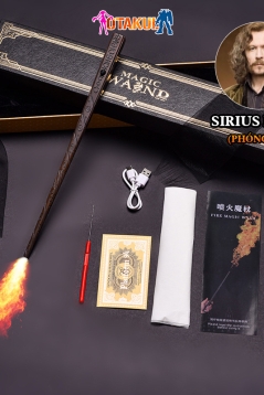 Đũa Phép Sirius Black  Phóng Lửa Điện Kèm Sạc USB 18046