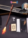 Đũa Phép Luna Lovegood Phóng Lửa Điện Kèm Sạc USB