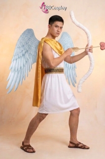 Trang Phục Thần Cupid Choàng Vàng