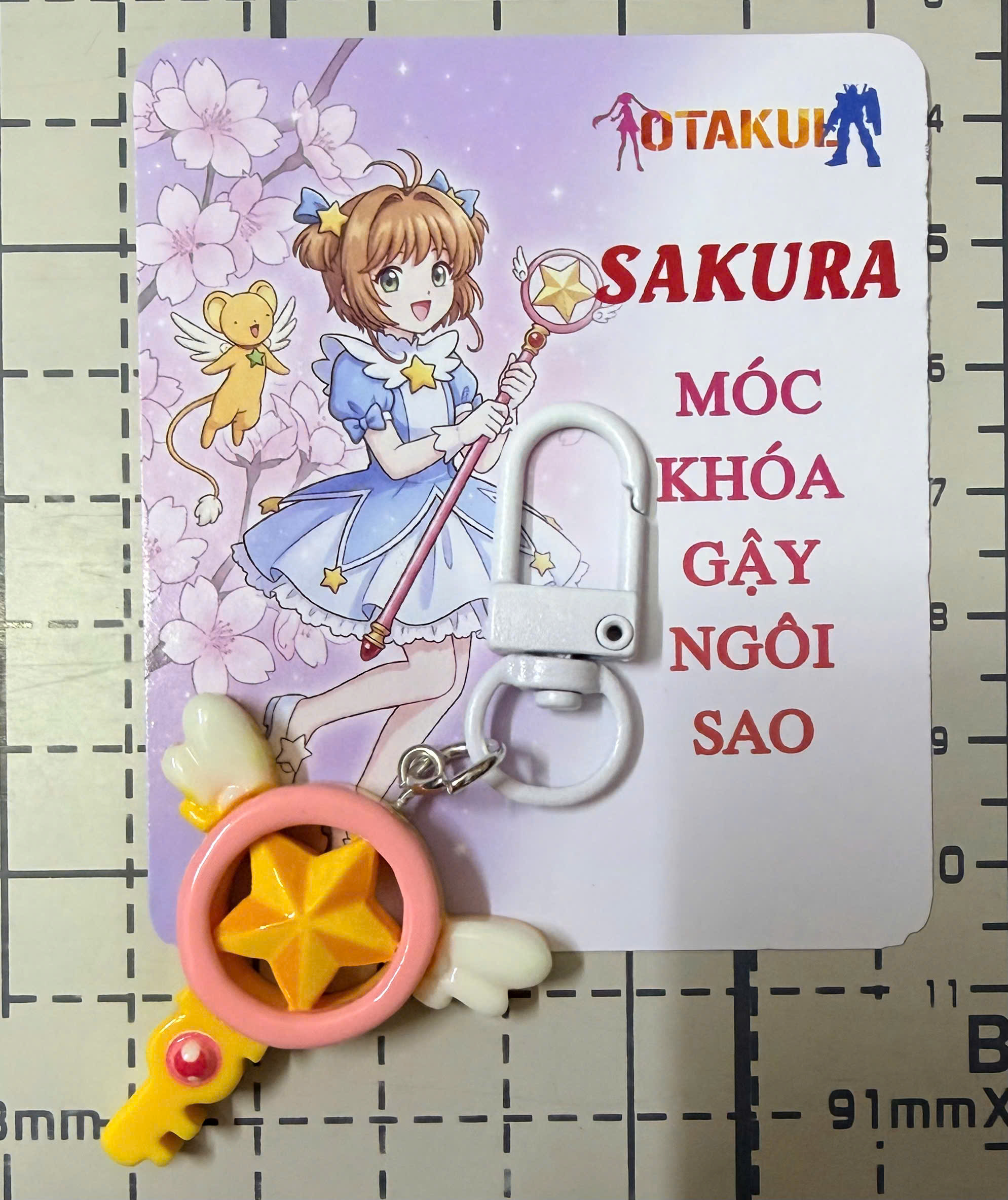 Móc Khóa Sakura Ngôi Sao Nhí Siêu Dễ Thương