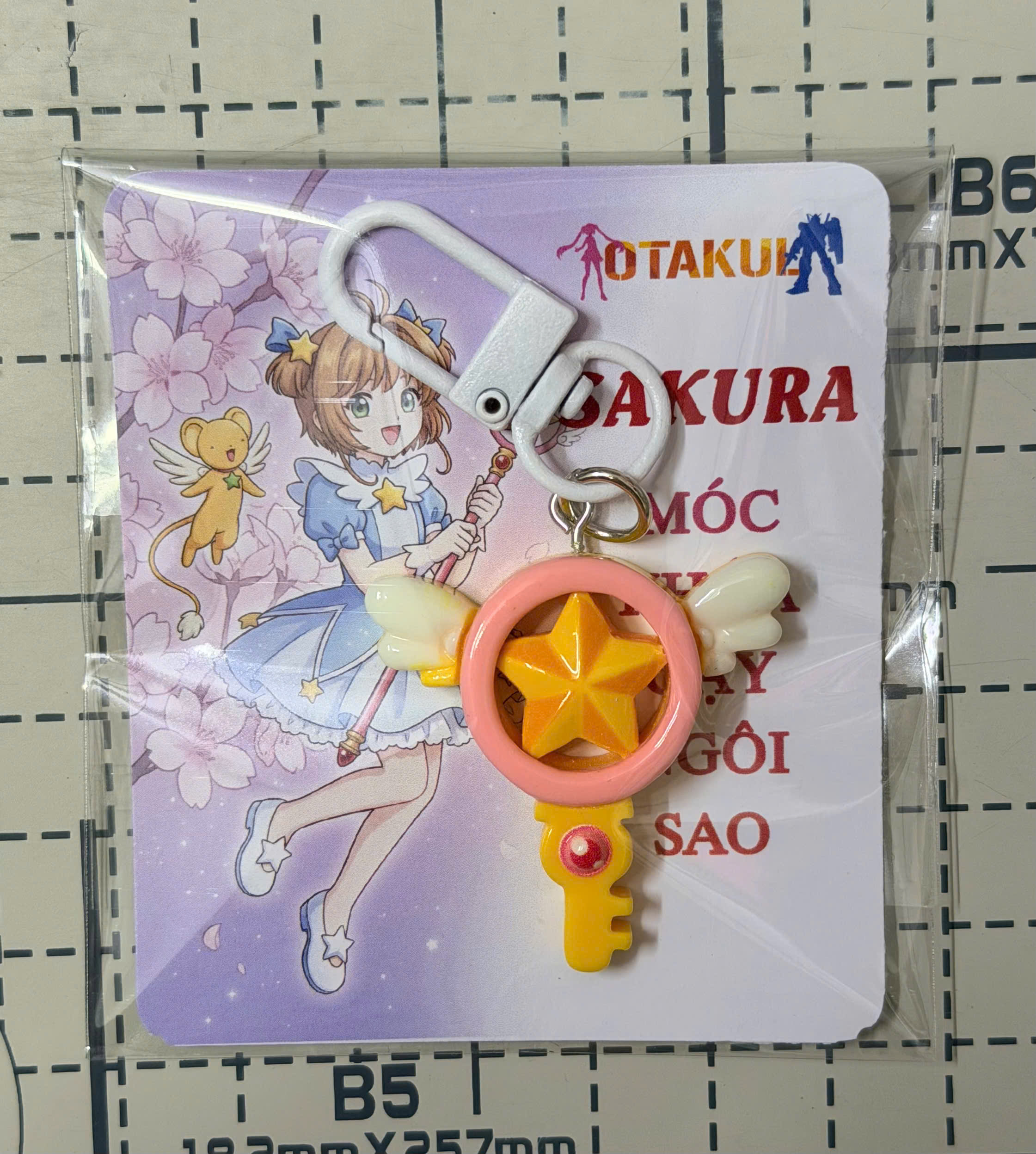 Móc Khóa Sakura Ngôi Sao Nhí Siêu Dễ Thương
