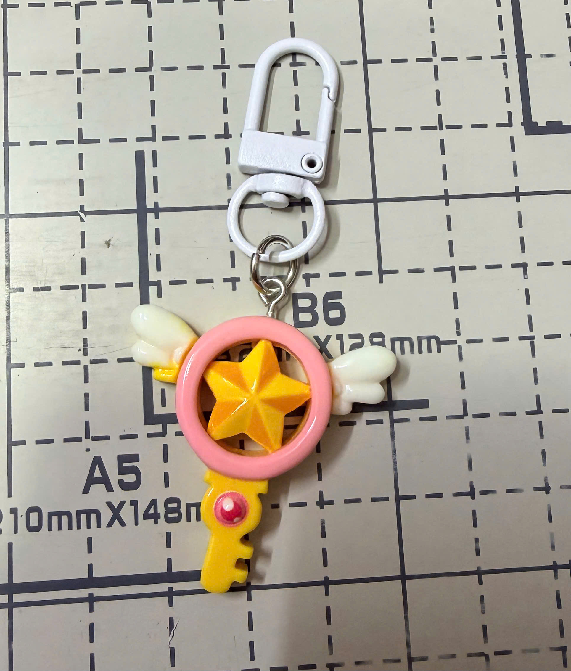 Móc Khóa Sakura Ngôi Sao Nhí Siêu Dễ Thương
