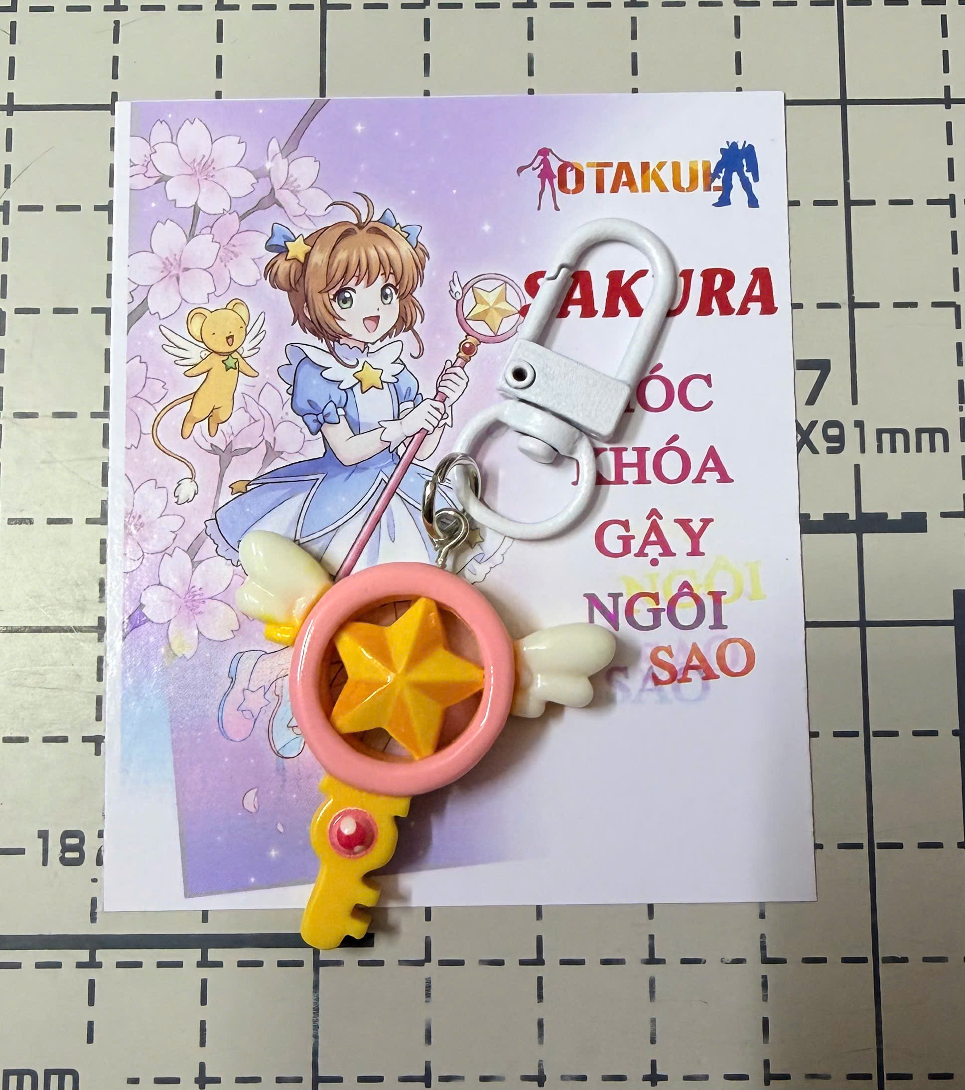 Móc Khóa Sakura Ngôi Sao Nhí Siêu Dễ Thương
