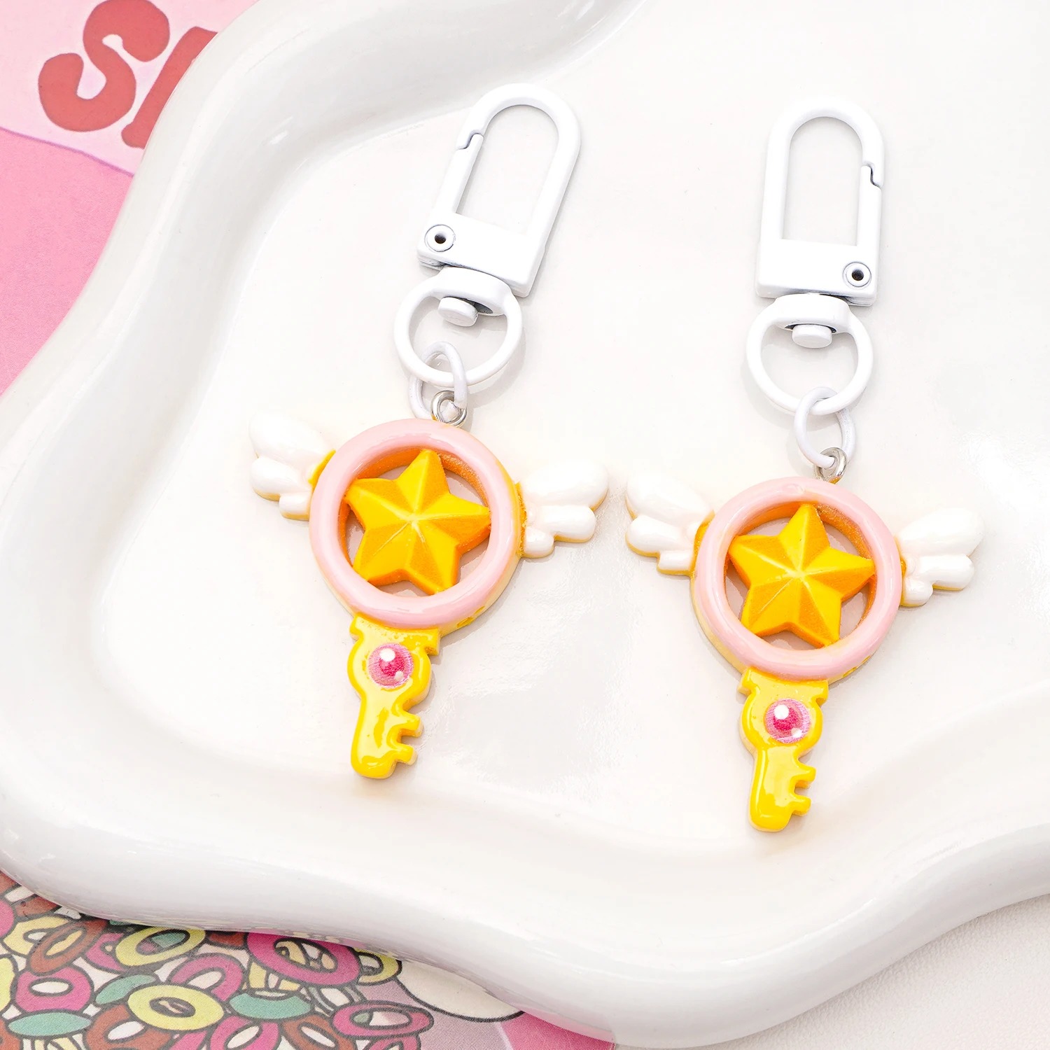 Móc Khóa Sakura Ngôi Sao Nhí Siêu Dễ Thương