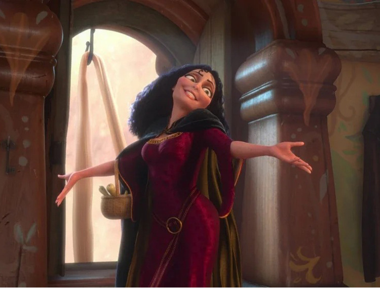 Trang Phục Mẹ Gothel - Tangled (Công Chúa Tóc Mây)