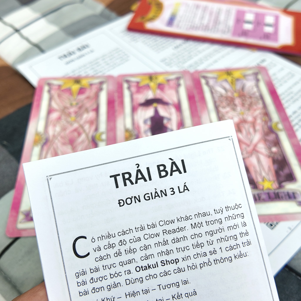 Hướng Dẫn Giải Bài Clow - Sakura Bằng Tiếng Nhật Có Tặng Kèm Tờ Giải Bài Tiếng Việt