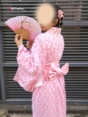 Trang Phục Yukata Nhật Bản Hoạ Tiết Cánh Hoa Anh Đào Nhỏ