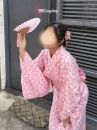Trang Phục Yukata Nhật Bản Hoạ Tiết Cánh Hoa Anh Đào Nhỏ