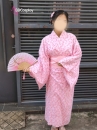 Trang Phục Yukata Nhật Bản Hoạ Tiết Cánh Hoa Anh Đào Nhỏ