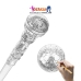 Gậy Quý Tộc Đầu Tròn Bạc Khắc Hoa Văn Đơn Giản