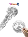 Gậy Quý Tộc Đầu Tròn Bạc Khắc Hoa Văn Đơn Giản