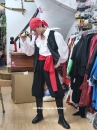 Trang Phục Nam Thuyền Trưởng Huyết Nguyệt (Captain Bloodmoon) - Có Kèm Ghi Lê Đen Nhung