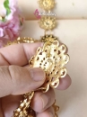 Phụ Kiện Thái Lan - Thắt Lưng Vàng Kim Loại Hình Hoa Mai