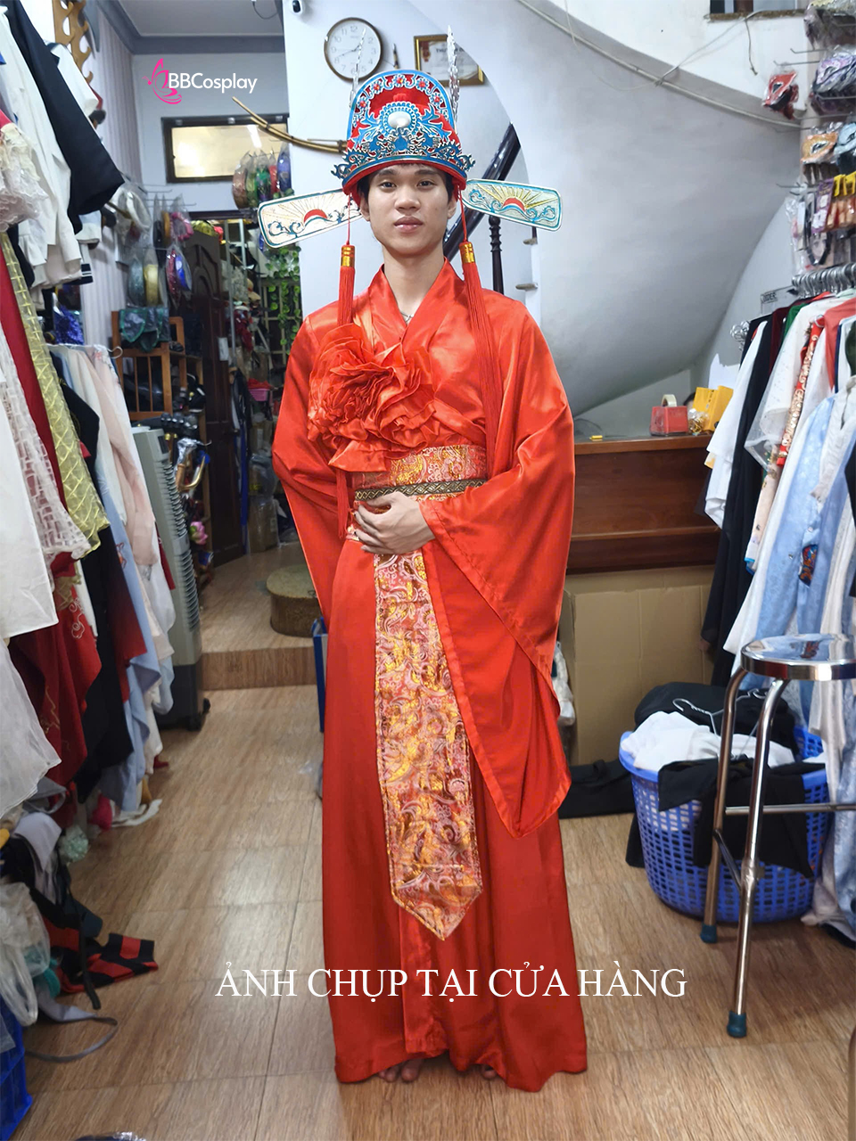 Trang Phục Cưới Tân Lang - Đỏ Trơn Giá Rẻ (HÀNG SHOP MAY)