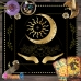 Thảm Trải Bài Fiber Nhật Nguyệt Pháp Luân - Dùng Bói Bài Tarot - Bói Bài Sakura