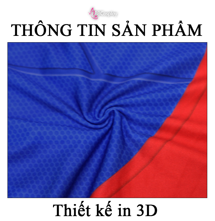 Trang Phục Superman In 3D Giá Rẻ