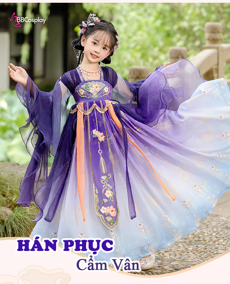 Trang Phục Cổ Trang Ngọc Thiên Hoa - Cẩm Vân
