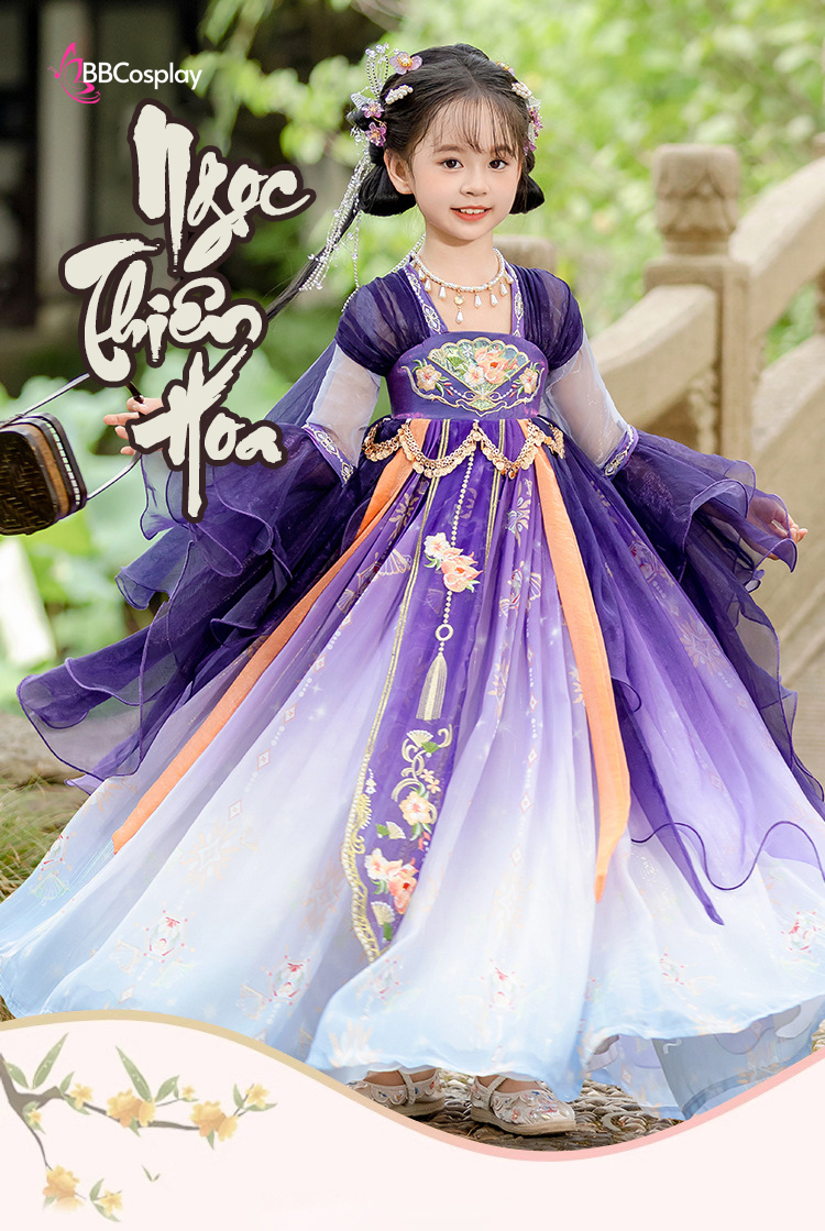 Trang Phục Cổ Trang Ngọc Thiên Hoa - Cẩm Vân