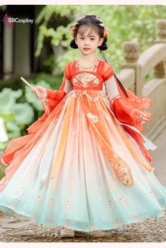 Trang Phục Cổ Trang Ngọc Thiên Hoa - Hồng Ngọc