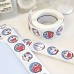 Cuộn 500 Sticker Hình Doraemon Nhí 2Cm