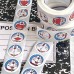 Cuộn 500 Sticker Hình Doraemon Nhí 2Cm