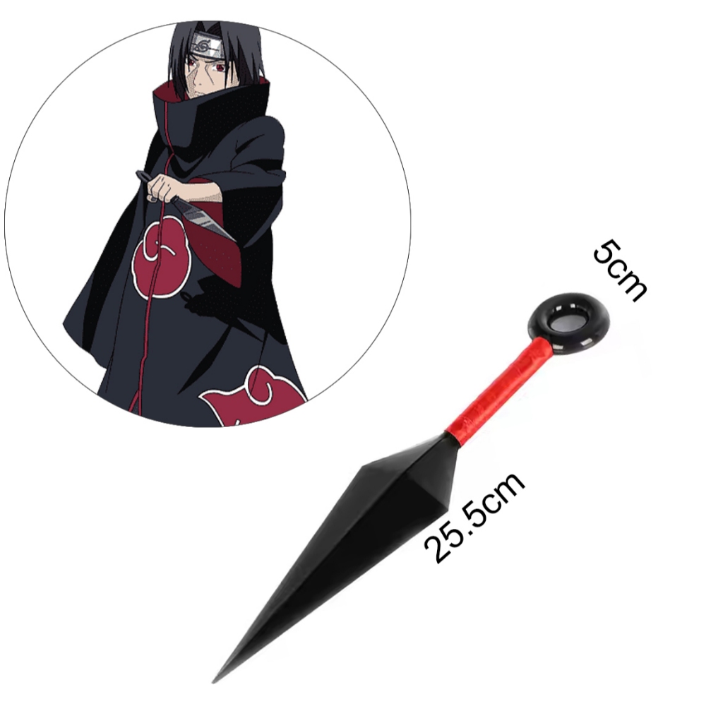 Kunai Akatsuki Trong Naruto 26.5Cm Tỉ Lệ Thật - Loại Không Hộp