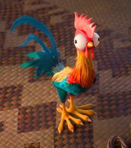 Đạo Cụ Mô Hình Gà Trống Hei Hei - Moana 2016