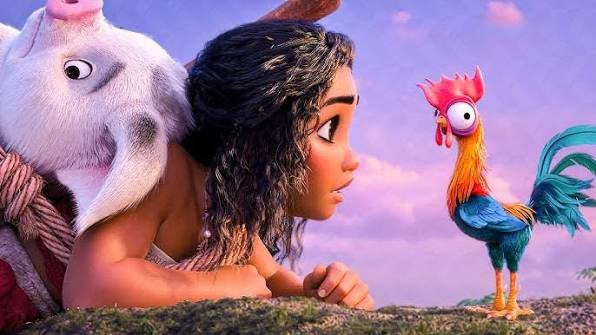 Đạo Cụ Mô Hình Gà Trống Hei Hei - Moana 2016