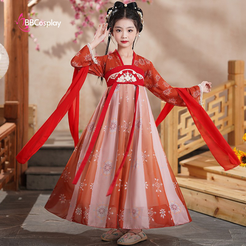 Trang Phục Hằng Nga Hạ Cẩm Nhi Cho Bé