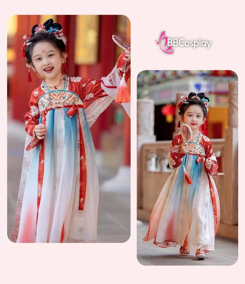 Trang Phục Hằng Nga Tần Ngọc Huyên Cho Bé