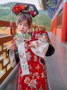 Trang Phục Cách Cách Mãn Thanh Tử Yên Nhi Cho Bé - Màu Đỏ