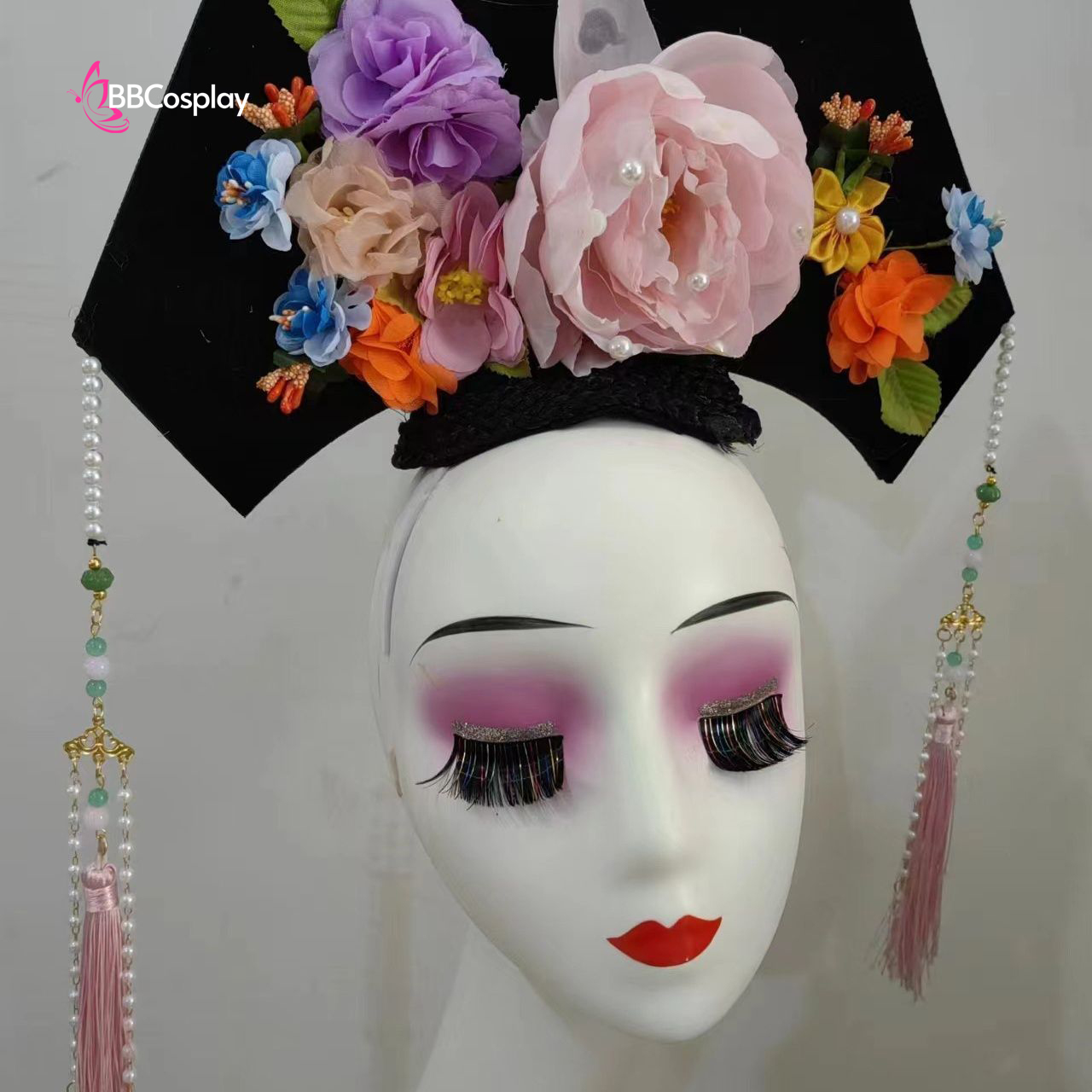 Trang Phục Cách Cách Mãn Thanh Lạc Vân Chi Cho Bé - Màu Hồng