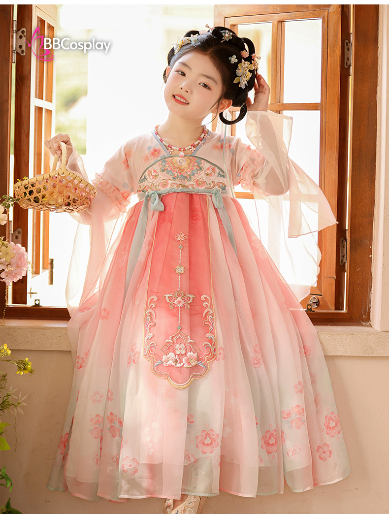 Trang Phục Hằng Nga Tầng Nhược Tuyết Cho Bé