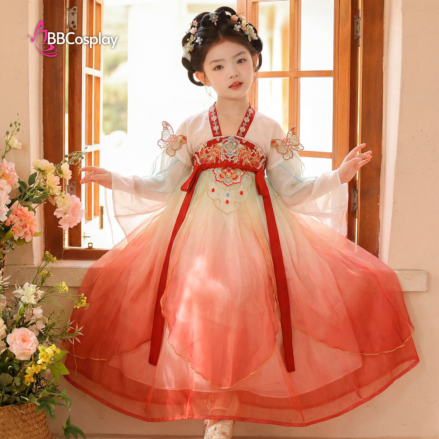 Trang Phục Hằng Nga Lạc Uyển Nhi Cho Bé