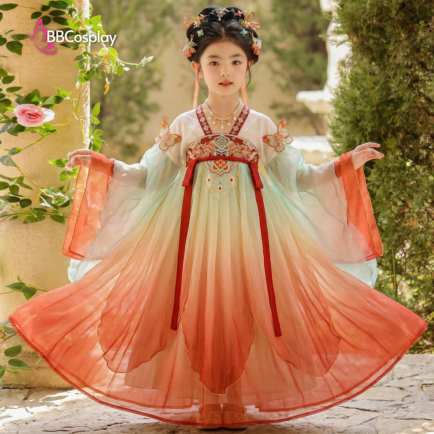 Trang Phục Hằng Nga Lạc Uyển Nhi Cho Bé